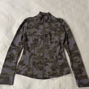 Lululemon Define Jacket camouflage size 4